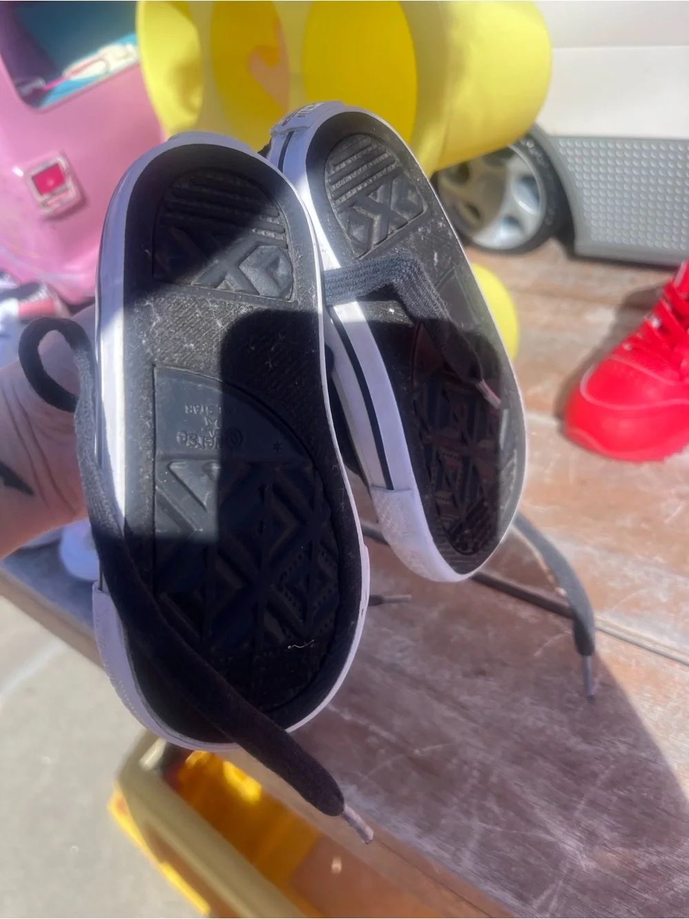 Converse Black Hello Kitty High-Top Kids Sneakers